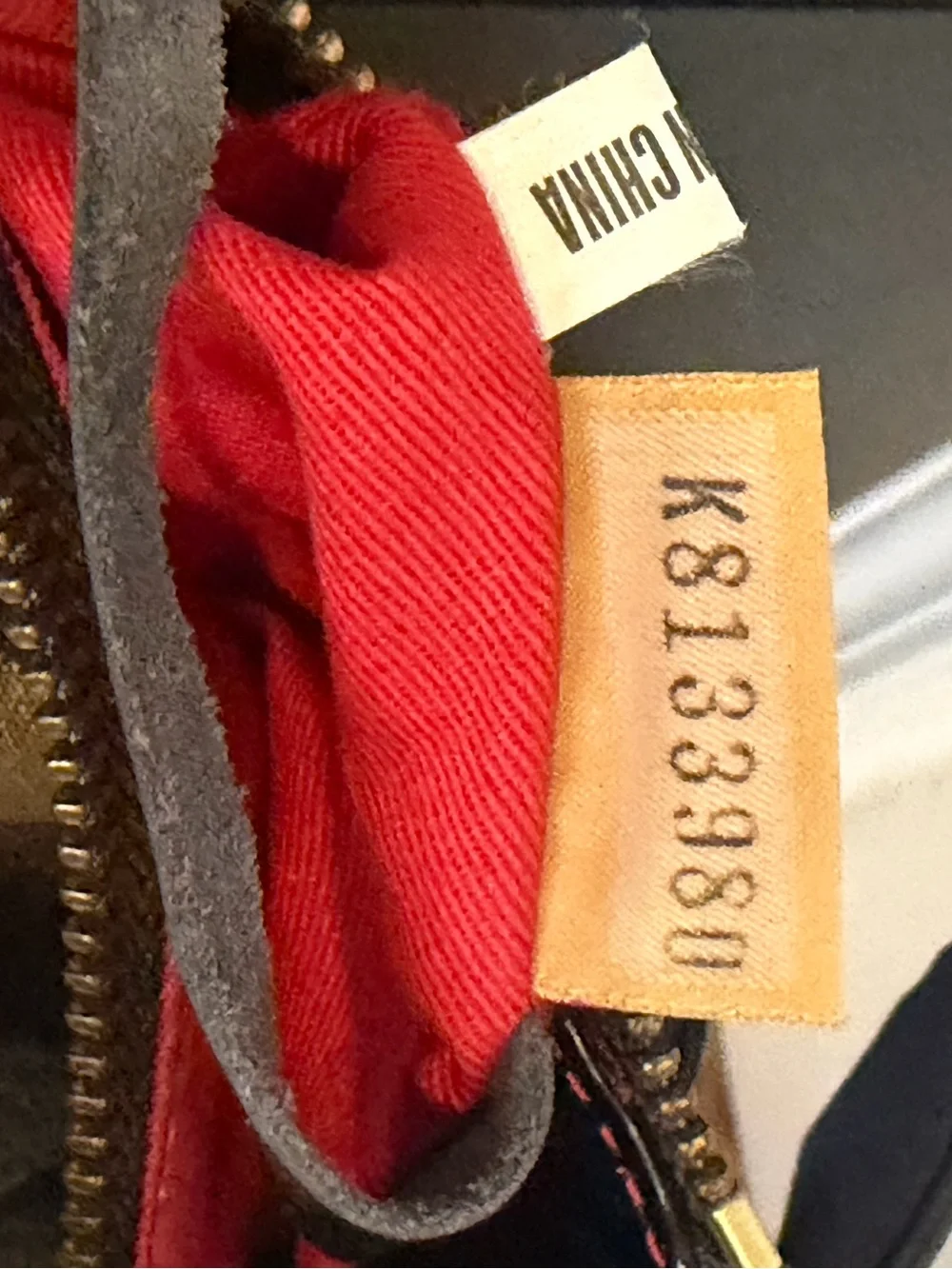 Dooney & Bourke Zebra Print Patent Hobo Bag Y2K